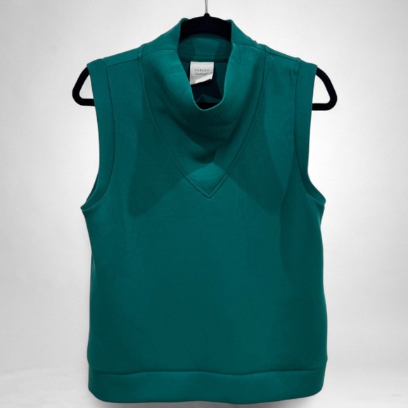 Varley Ellen Cowl Neck Tank (Aventurine) - Picture 1 of 15